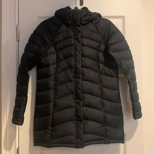 Women’s black North Face coat